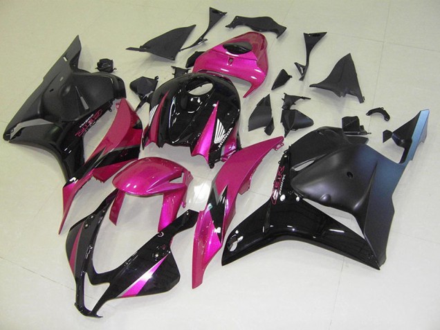 Honda CBR 600 RR 09-12 Verkleidungen - Rosa Schwarz Fabrik Honda CBR 600 RR 09-12 Verkleidungen - Rosa Schwarz Fabrik