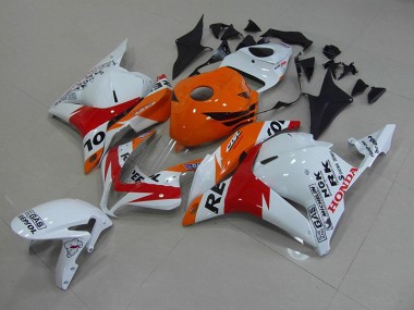 Honda CBR 600 RR 09-12 Verkleidungen - Weiß Repsol Fabrik
