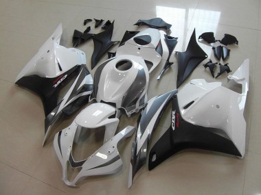 Honda CBR 600 RR 09-12 Verkleidungen - Weiß Schwarz Grau Fabrik
