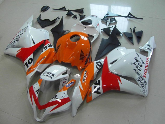 Honda CBR 600 RR 09-12 Verkleidungen - Weiß New Repsol Fabrik Honda CBR 600 RR 09-12 Verkleidungen - Weiß New Repsol Fabrik