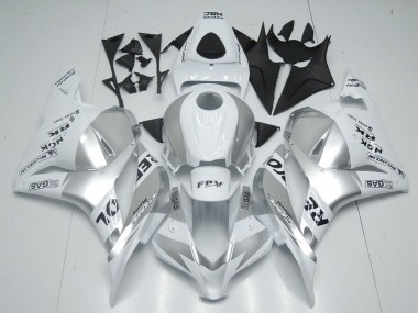 Honda CBR 600 RR 09-12 Verkleidungen - Weiß Silber Repsol Fabrik