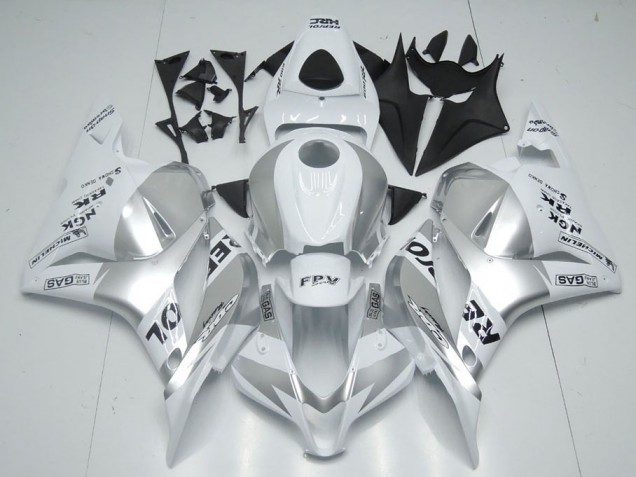 Honda CBR 600 RR 09-12 Verkleidungen - Weiß Silber Repsol Fabrik Honda CBR 600 RR 09-12 Verkleidungen - Weiß Silber Repsol Fabrik