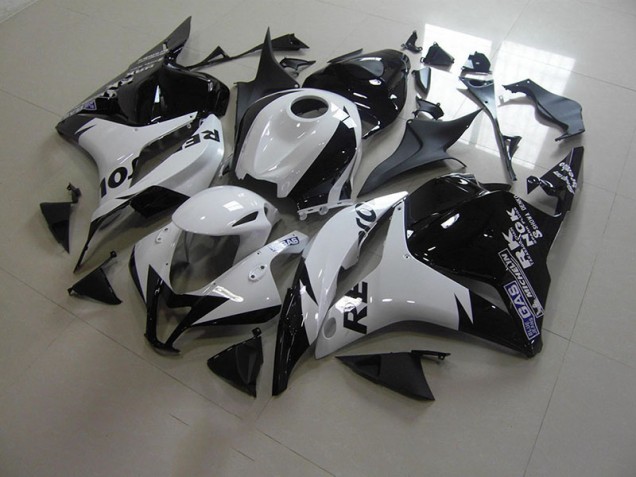 Honda CBR 600 RR 09-12 Verkleidungen - Weiß Schwarz Repsol Fabrik Honda CBR 600 RR 09-12 Verkleidungen - Weiß Schwarz Repsol Fabrik