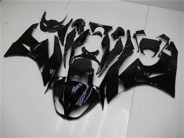 Kawasaki ZX6R 09-12 Verkleidungen - Glänzend Schwarz Fabrik Kawasaki ZX6R 09-12 Verkleidungen - Glänzend Schwarz Fabrik