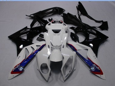 BMW S1000RR 09-14 Verkleidungen - Weiß Schwarz Blau Fabrik