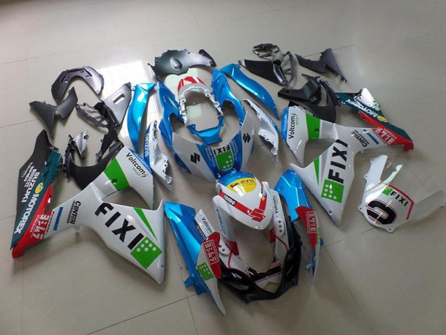 Suzuki GSXR 1000 K9 09-16 Verkleidungen - Hell blau Fixi Fabrik Suzuki GSXR 1000 K9 09-16 Verkleidungen - Hell blau Fixi Fabrik