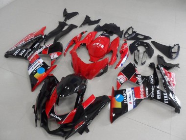 Suzuki GSXR 1000 K9 09-16 Verkleidungen - Rot Jomo Fabrik