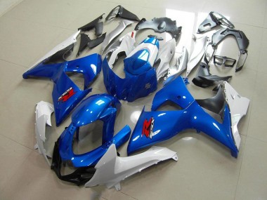 Suzuki GSXR 1000 K9 09-16 Verkleidung - Blaur und Weißer OEM Stil Fabrik