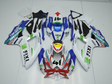 Suzuki GSXR 1000 K9 09-16 Verkleidungen - Fixi Hellblau Fabrik