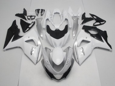 Suzuki GSXR 1000 K9 09-16 Verkleidungen - Weiß OEM Stil Fabrik