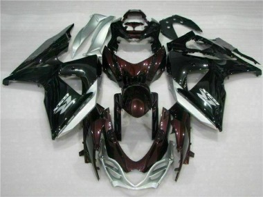 Suzuki GSXR 1000 K9 09-16 Verkleidung - Braun Schwarz Fabrik