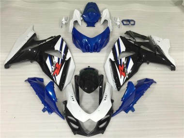 Suzuki GSXR 1000 K9 09-16 Verkleidung - Weiß Blau Schwarz Fabrik