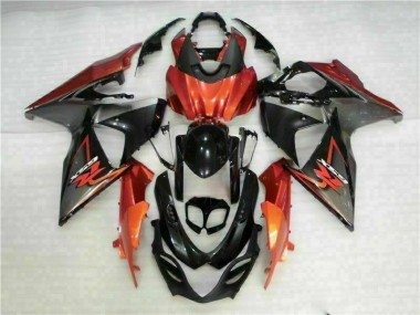 Suzuki GSXR 1000 K9 09-16 Vollverkleidung - Braun Schwarz Fabrik