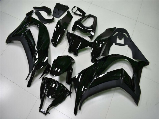 Kawasaki ZX10R 11-15 Verkleidungen - Glänzend Schwarz Fabrik Kawasaki ZX10R 11-15 Verkleidungen - Glänzend Schwarz Fabrik