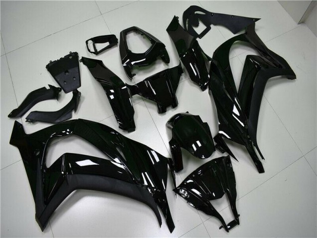 Kawasaki ZX10R 11-15 Verkleidungen - Glänzend Schwarz Fabrik Kawasaki ZX10R 11-15 Verkleidungen - Glänzend Schwarz Fabrik