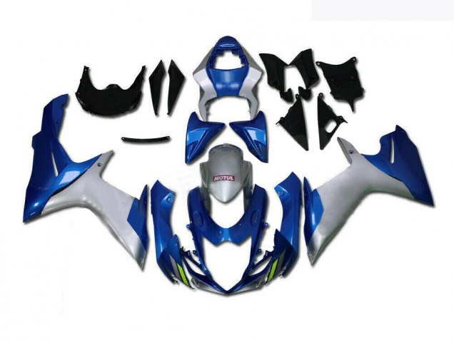 Suzuki GSXR 600 / 750 K11 11-24 Verkleidungen - Blau Silber Fabrik Suzuki GSXR 600 / 750 K11 11-24 Verkleidungen - Blau Silber Fabrik