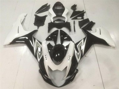 Suzuki GSXR 600 / 750 K11 11-24 Vollverkleidung - Schwarz Weiß Fabrik