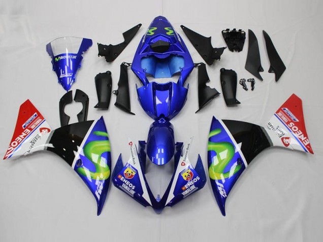 Yamaha R1 12-14 Verkleidungen - Blau Weiß Schwarz Rot Fabrik Yamaha R1 12-14 Verkleidungen - Blau Weiß Schwarz Rot Fabrik