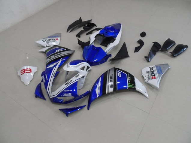 Yamaha R1 12-14 Verkleidung - Blau Weiß Fabrik Yamaha R1 12-14 Verkleidung - Blau Weiß Fabrik