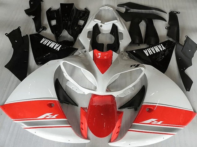 Yamaha R1 12-14 Verkleidungen - Racy Rot Weiß Schwarz Fabrik Yamaha R1 12-14 Verkleidungen - Racy Rot Weiß Schwarz Fabrik