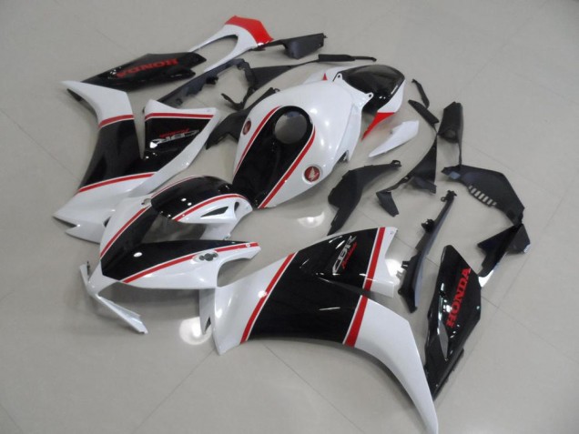 Honda CBR 1000 RR 12-16 Verkleidungen - Schwarz Weiß Rot Streifen Fabrik Honda CBR 1000 RR 12-16 Verkleidungen - Schwarz Weiß Rot Streifen Fabrik