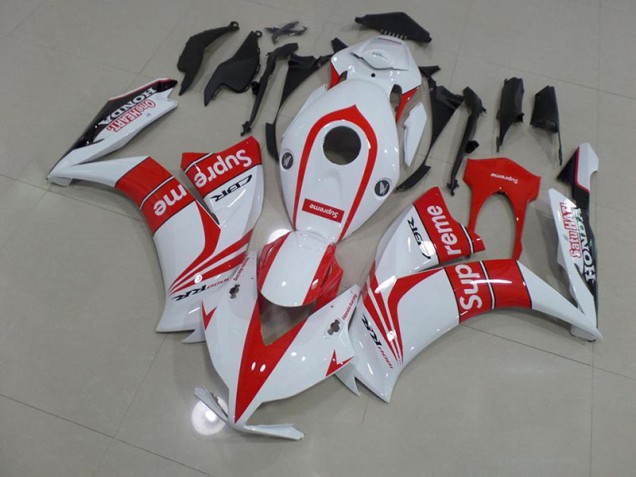Honda CBR 1000 RR 12-16 Verkleidungen - Rot Weiß Supreme Fabrik Honda CBR 1000 RR 12-16 Verkleidungen - Rot Weiß Supreme Fabrik