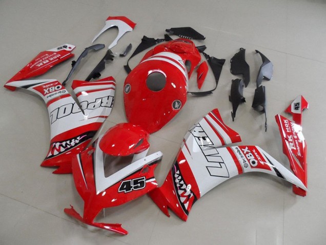 Honda CBR 1000 RR 12-16 Verkleidungen - Rot Liverpool 45 Fabrik Honda CBR 1000 RR 12-16 Verkleidungen - Rot Liverpool 45 Fabrik