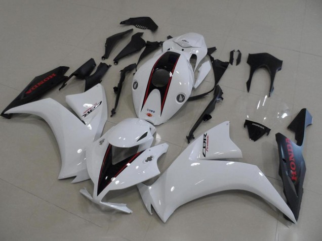 Honda CBR 1000 RR 12-16 Verkleidungen - Weiß Und Matt Schwarz OEM Stil Fabrik Honda CBR 1000 RR 12-16 Verkleidungen - Weiß Und Matt Schwarz OEM Stil Fabrik