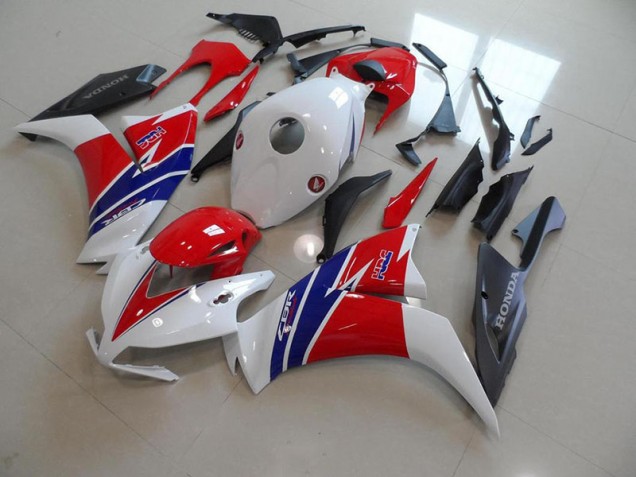 Honda CBR 1000 RR 12-16 Verkleidungen - Weiß Rot Matt Schwarz TT Legend Fabrik Honda CBR 1000 RR 12-16 Verkleidungen - Weiß Rot Matt Schwarz TT Legend Fabrik