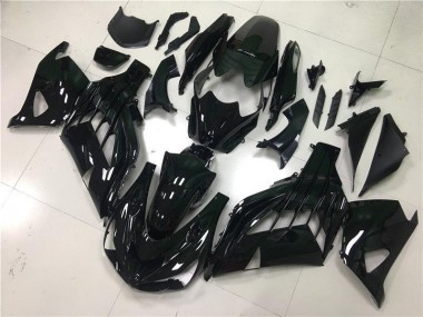 Kawasaki ZX14R ZZR 1400 12-21 Verkleidung - Glänzend Schwarz Fabrik