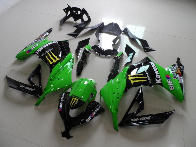 Kawasaki ZX 300R 13-16 Verkleidungen - Grünes Monster Fabrik Kawasaki ZX 300R 13-16 Verkleidungen - Grünes Monster Fabrik