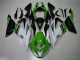 Kawasaki ZX6R 13-18 Verkleidungen - Grün Weiß Schwarz Fabrik Kawasaki ZX6R 13-18 Verkleidungen - Grün Weiß Schwarz Fabrik