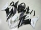 Kawasaki ZX6R 13-18 Verkleidung - Weiß Schwarz Fabrik