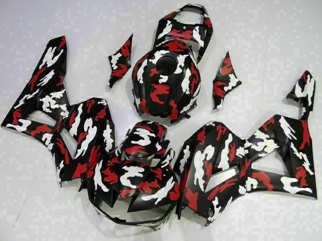 Honda CBR 600 RR 13-23 Verkleidungen - Rot Weiß Schwarz Fabrik Honda CBR 600 RR 13-23 Verkleidungen - Rot Weiß Schwarz Fabrik