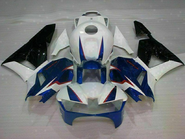 Honda CBR 600 RR 13-23 Verkleidungen - Blau Weiß Fabrik Honda CBR 600 RR 13-23 Verkleidungen - Blau Weiß Fabrik