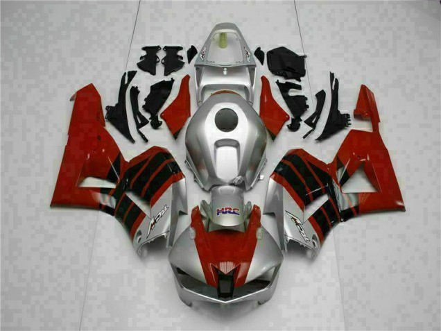 Honda CBR 600 RR 13-23 Verkleidungen - Rot Silber Fabrik Honda CBR 600 RR 13-23 Verkleidungen - Rot Silber Fabrik