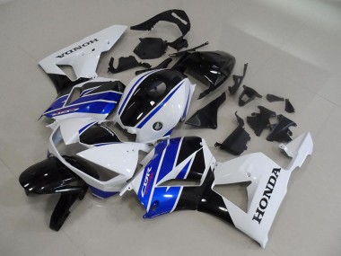Honda CBR 600 RR 13-23 Verkleidungen - Blau Schwarz Weiß OEM Stil Fabrik