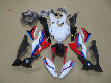 BMW S1000R 17-18 Verkleidungen - Weiß Blau Rot Schwarz Fabrik