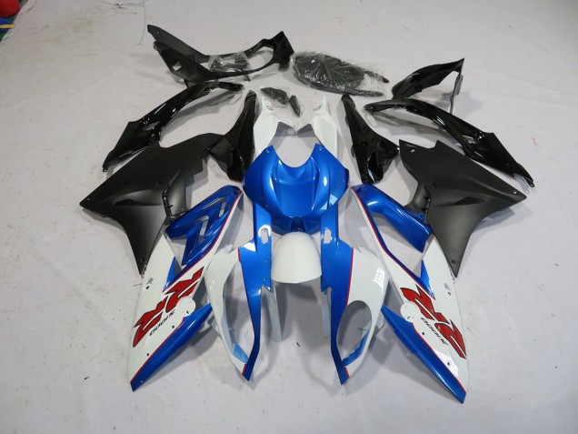 BMW S1000RR 15-18 Verkleidungen - Blau Weiß Schwarz Fabrik BMW S1000RR 15-18 Verkleidungen - Blau Weiß Schwarz Fabrik