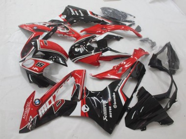 BMW S1000RR 15-18 Verkleidungen - Rot Schwarz Fabrik