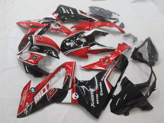 BMW S1000RR 15-18 Verkleidungen - Rot Schwarz Fabrik BMW S1000RR 15-18 Verkleidungen - Rot Schwarz Fabrik