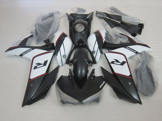 Yamaha R3 15-22 Verkleidungen - Schwarz Weiß Fabrik Yamaha R3 15-22 Verkleidungen - Schwarz Weiß Fabrik