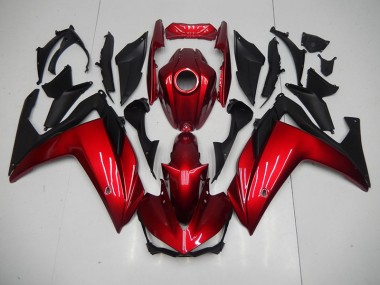 Yamaha R3 15-22 Verkleidungen - Rot Schwarz Fabrik