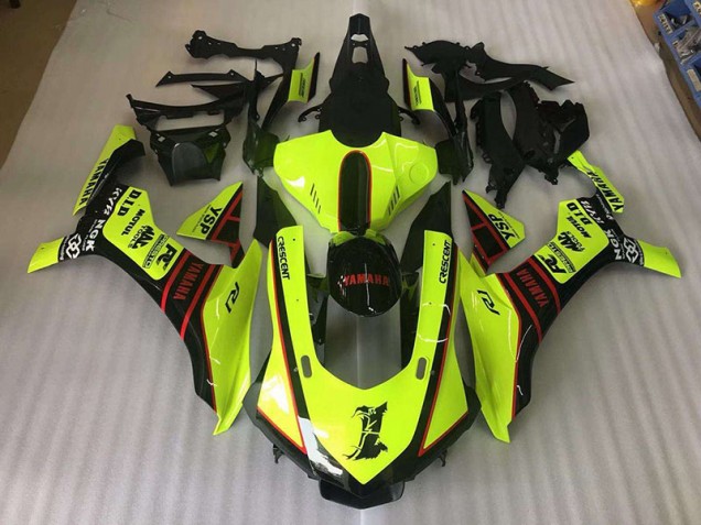 Yamaha R1 15-19 Verkleidungen - Gelb Dragon Aufkleber Fabrik Yamaha R1 15-19 Verkleidungen - Gelb Dragon Aufkleber Fabrik