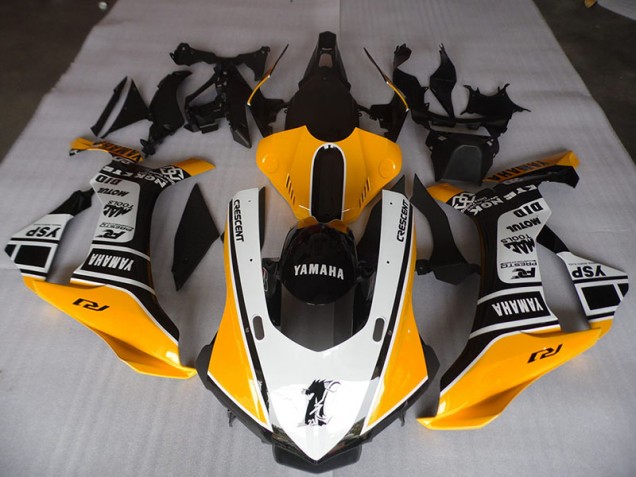 Yamaha R1 15-19 Verkleidungen - Gelb Weiß Schwarz Fabrik Yamaha R1 15-19 Verkleidungen - Gelb Weiß Schwarz Fabrik