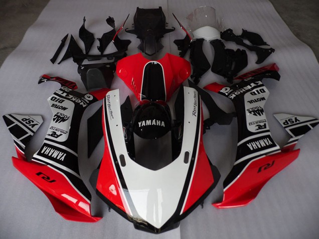 Yamaha R1 15-19 Verkleidungen - Rot Weiß Schwarz Fabrik Yamaha R1 15-19 Verkleidungen - Rot Weiß Schwarz Fabrik