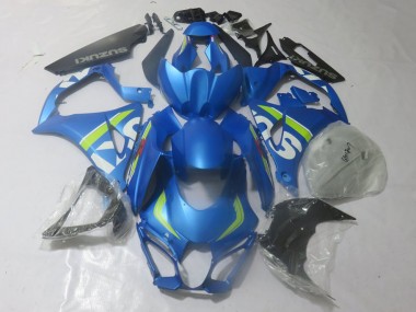 Suzuki GSXR 1000 17-23 Verkleidungen - Blau Limette Fabrik