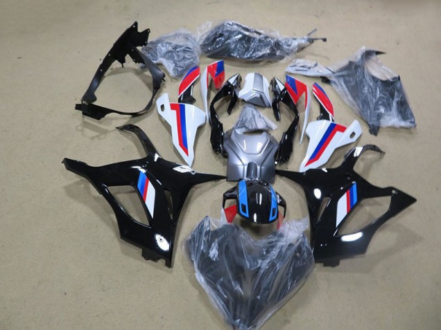 BMW S1000RR 19-22 Verkleidung - Schwarz Weiß Rot Blau Fabrik BMW S1000RR 19-22 Verkleidung - Schwarz Weiß Rot Blau Fabrik