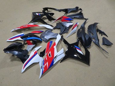 BMW S1000RR 19-22 Verkleidungen - Schwarz Weiß Rot Blau Fabrik